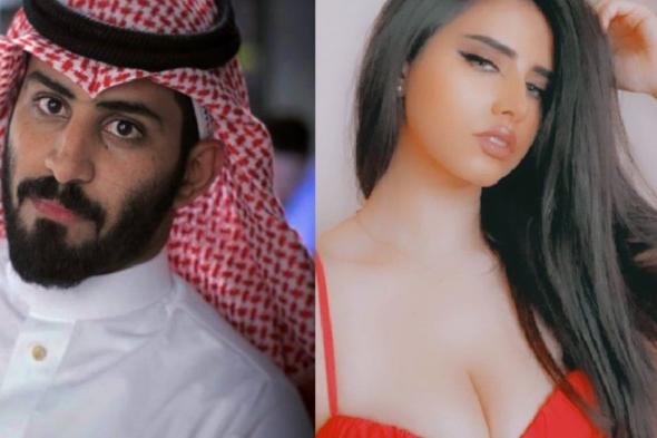 شاهد .. بالفيديو- مودل آش تطلب يد عبد الرحمن المطيري على الهواء مباشرة