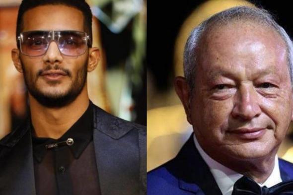 شاهد .. محمد رمضان يعبر عن حبه الكبير لنجيب ساويرس -بالصورة