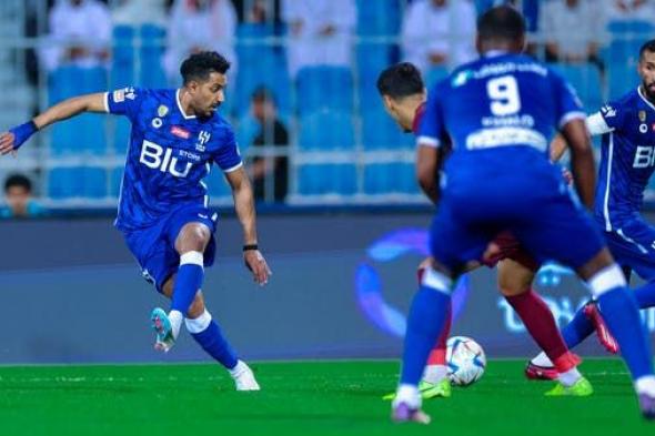 الهلال يهزم الاتفاق والشباب يتعادل مع الرائد