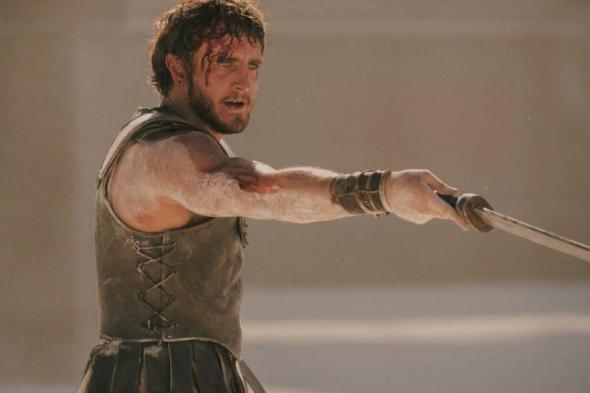 شاهد .. "Gladiator 2" يشعل المنافسة على الأوسكار وبول ميسكال يبدي إستعداده لجزء ثالث