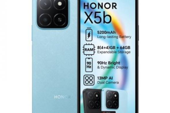 أحسن تليفون تحت 5000 جنيه | مواصفات HONOR X5b أقوى هواتف الفئة الاقتصادية بلا منازع